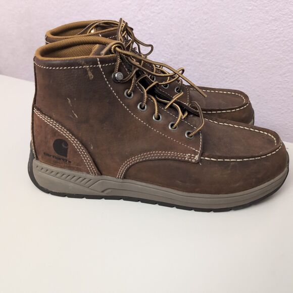 Carhartt Lightweight Chukka Boots Mens Sz 8.5 Brown CMX4023 main image 4